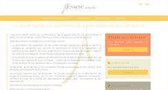 Desktop Screenshot of essere-associes.com